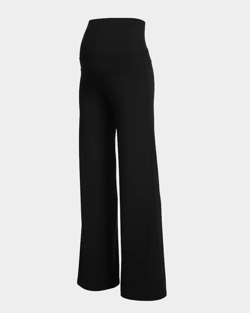 Maternity palazzo | Black - Image 2