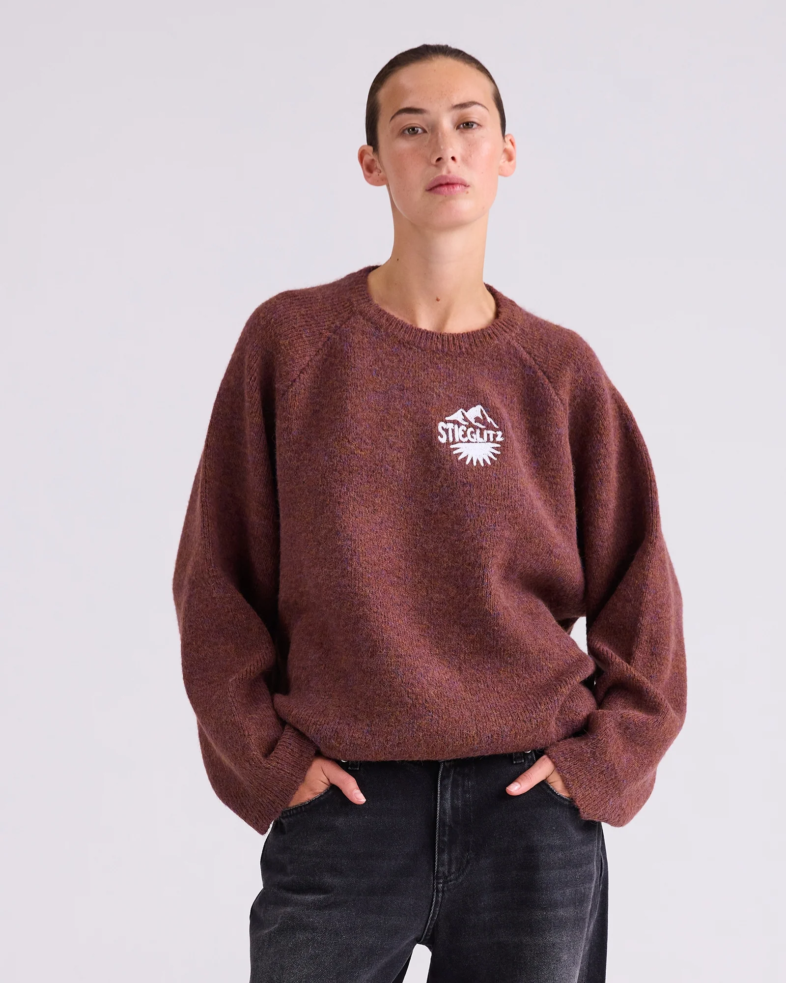 Melicia Jumper | Brown melange