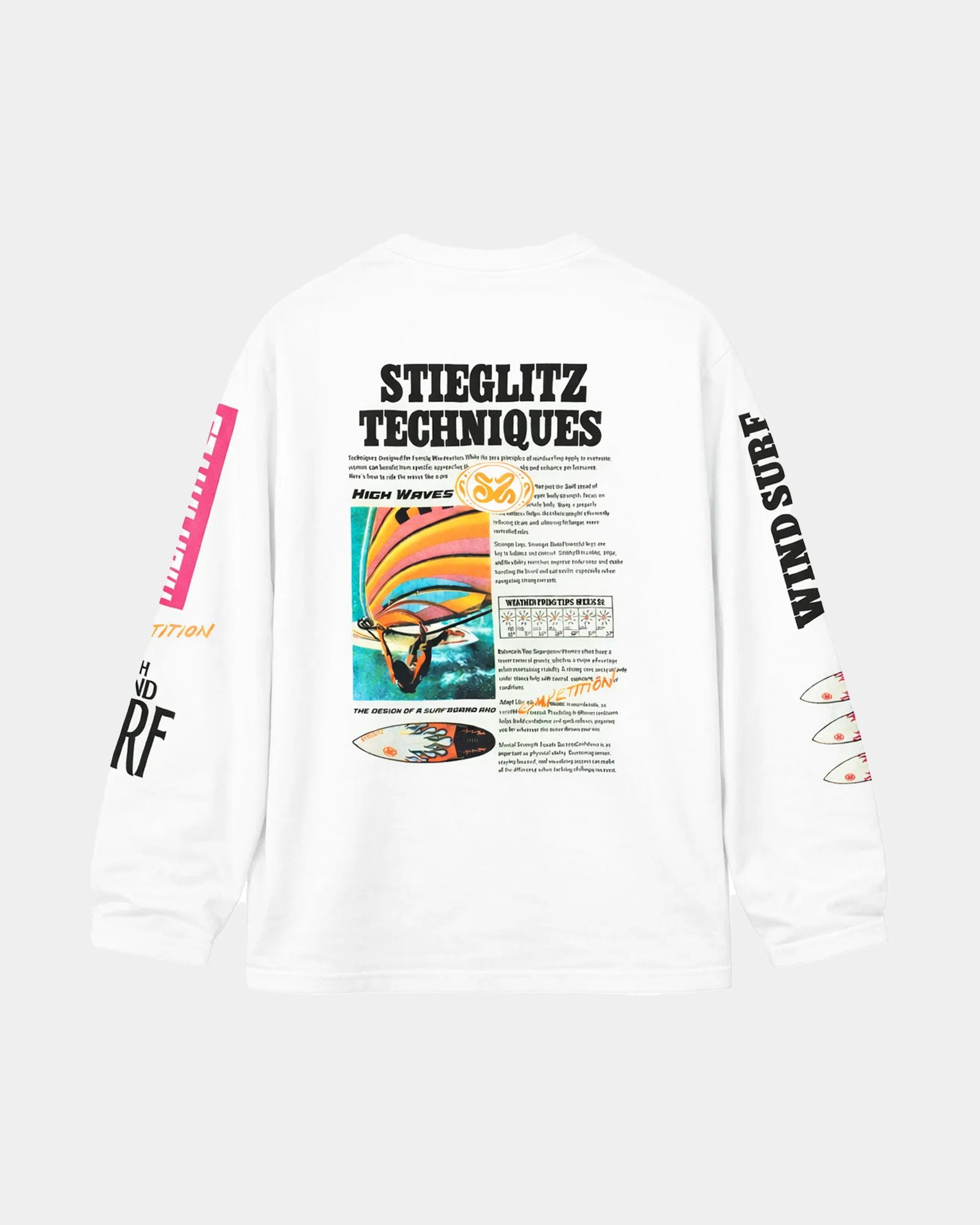 Monica Wide Skate Longsleeve | White - Image 5