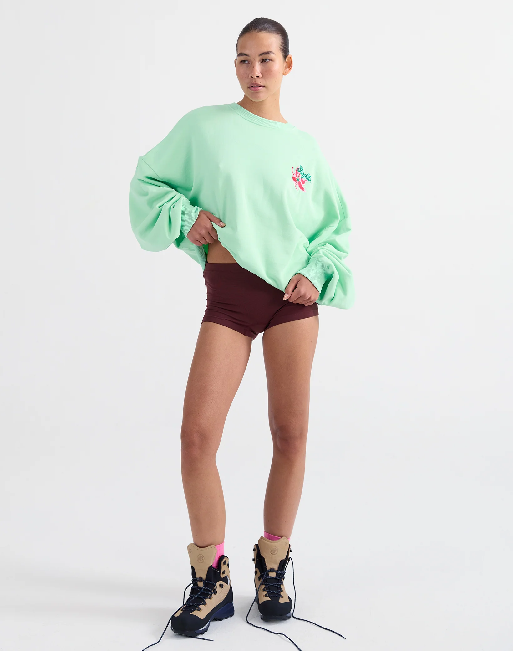 Novia Oversized Sweater | Green - Image 4