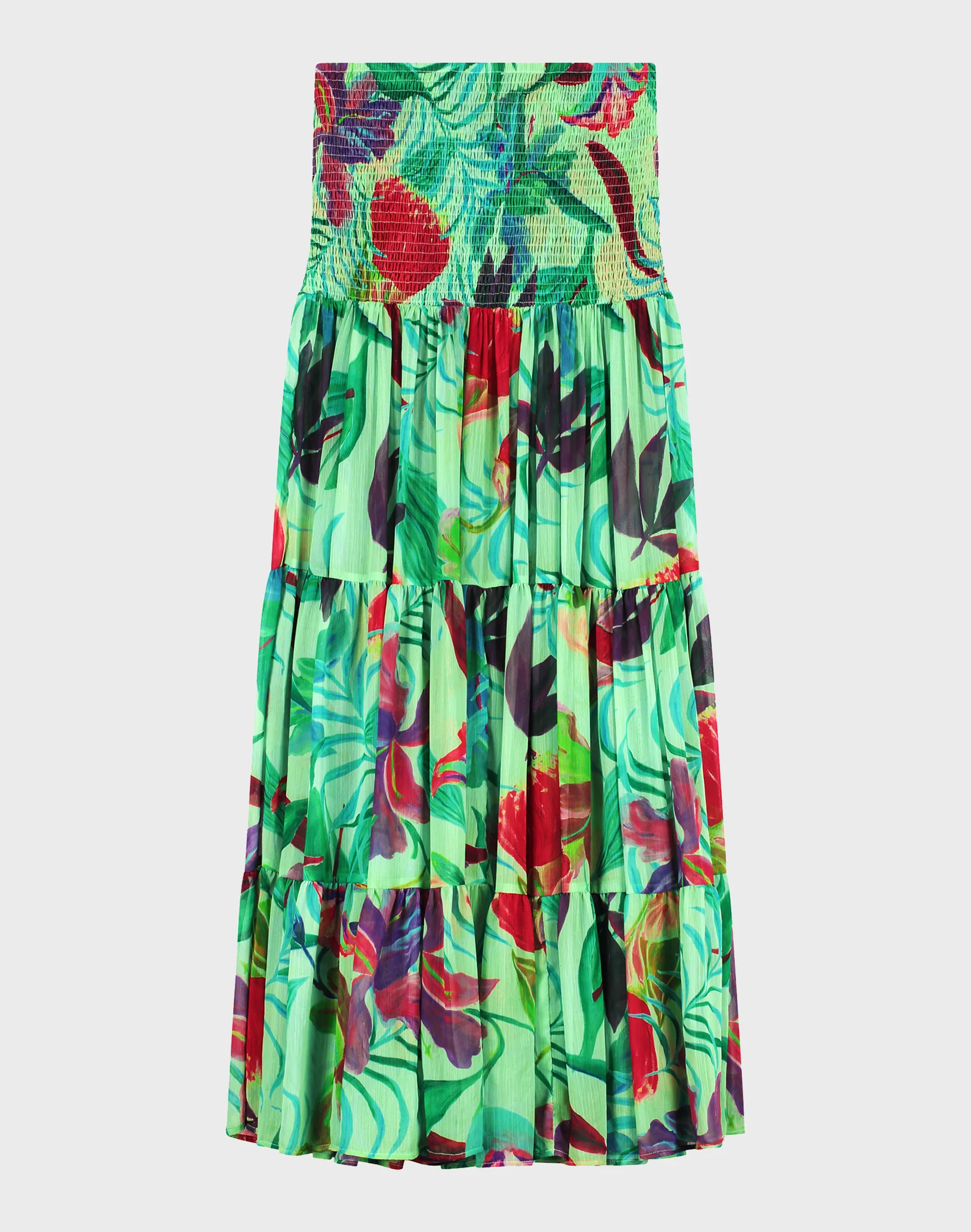 Pepper Smock Long Skirt | Multi - Image 4