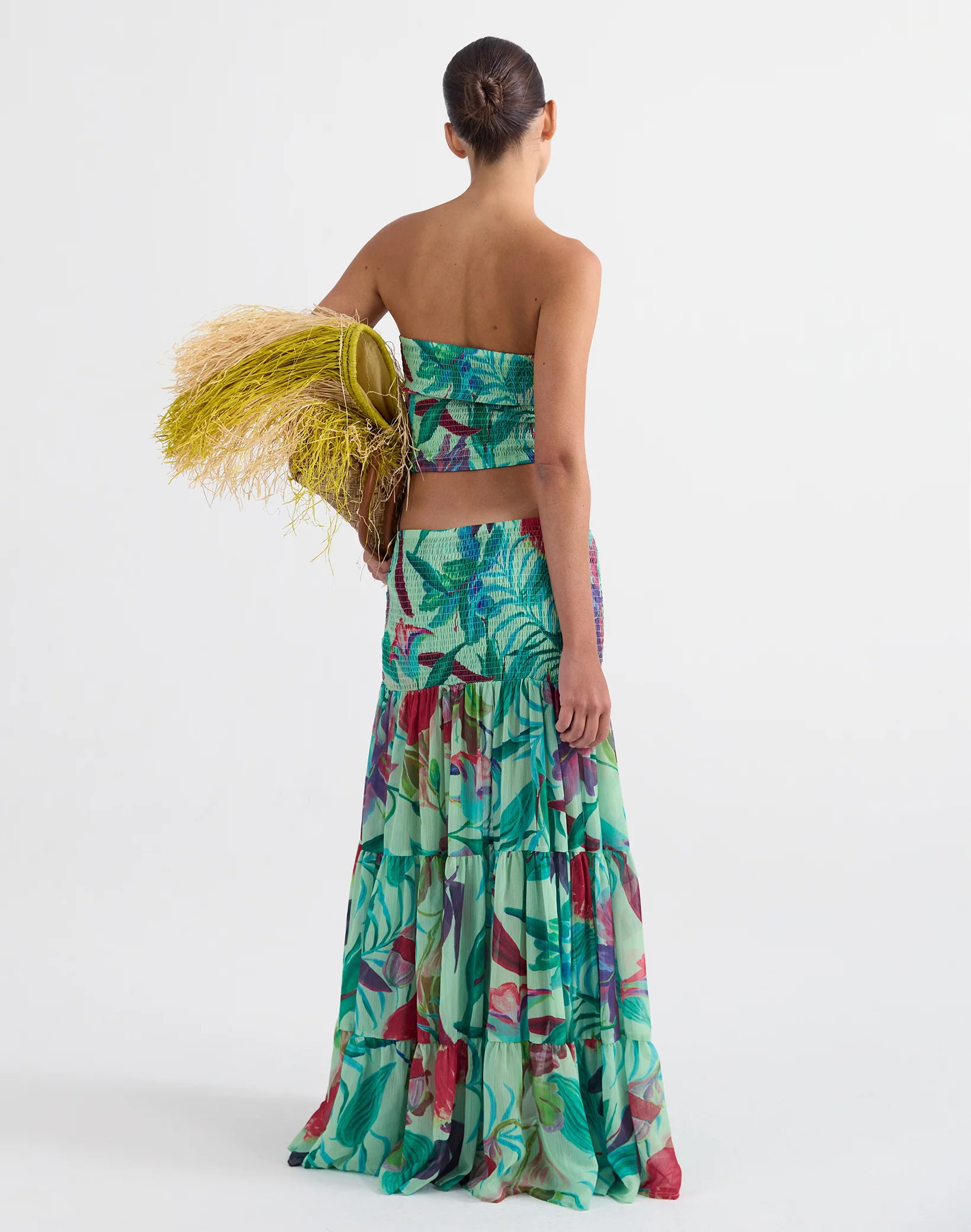 Pepper Smocked Bandeau Top | Multi - Image 2