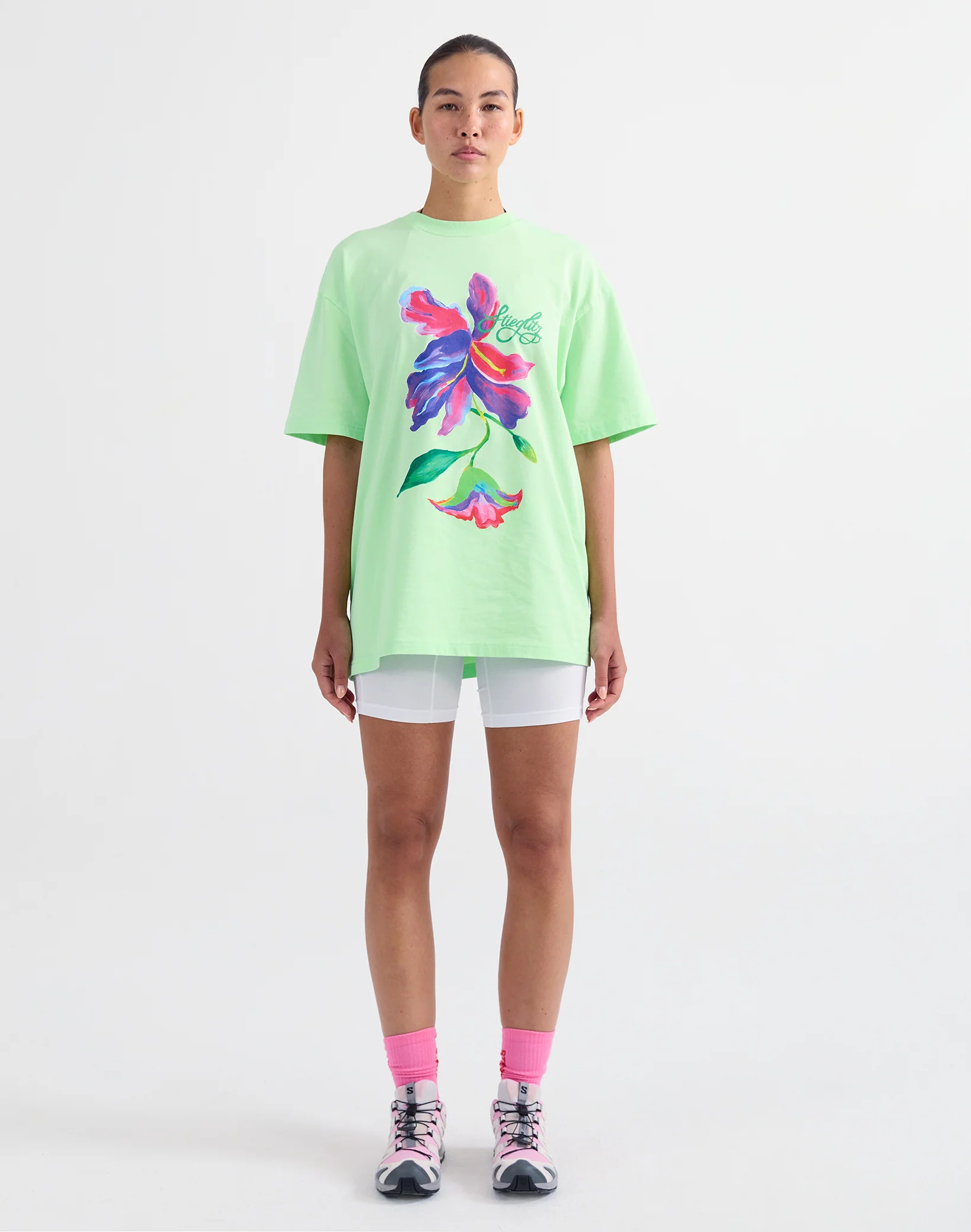 Philo Oversized T-shirt | Green - Image 4