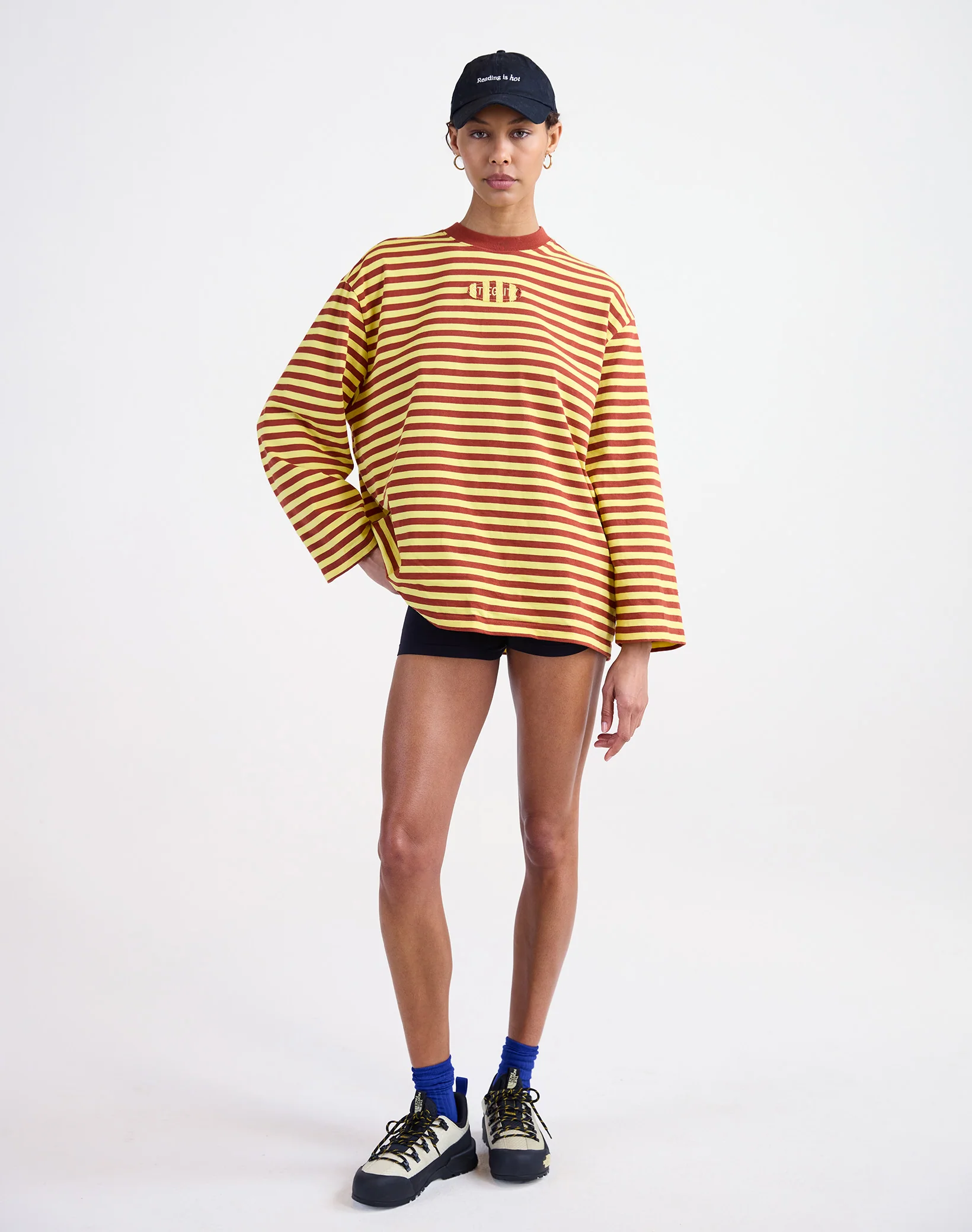 Pia Wide Skate Longsleeve | Yellow - Image 5