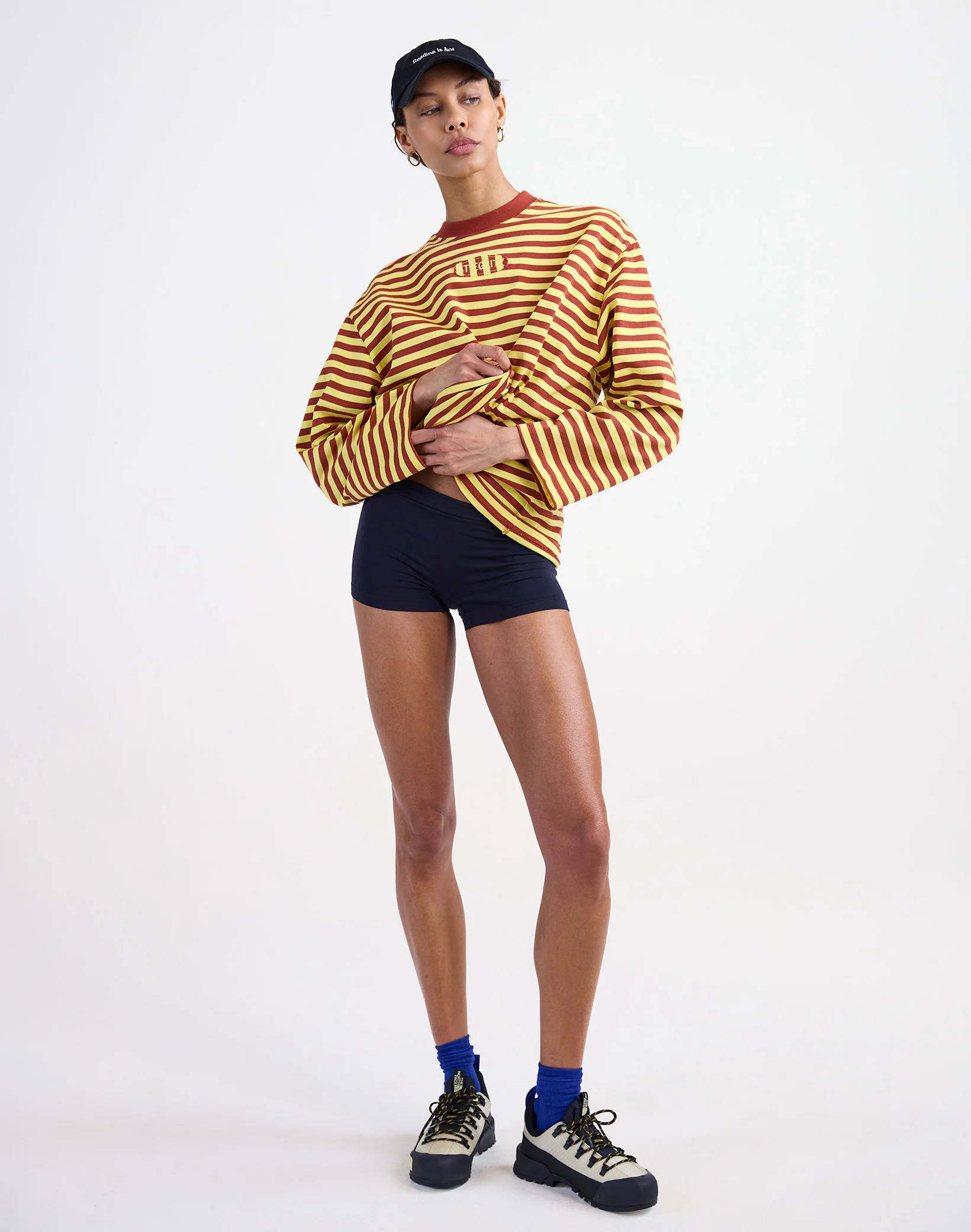 Pia Wide Skate Longsleeve | Yellow - Image 6