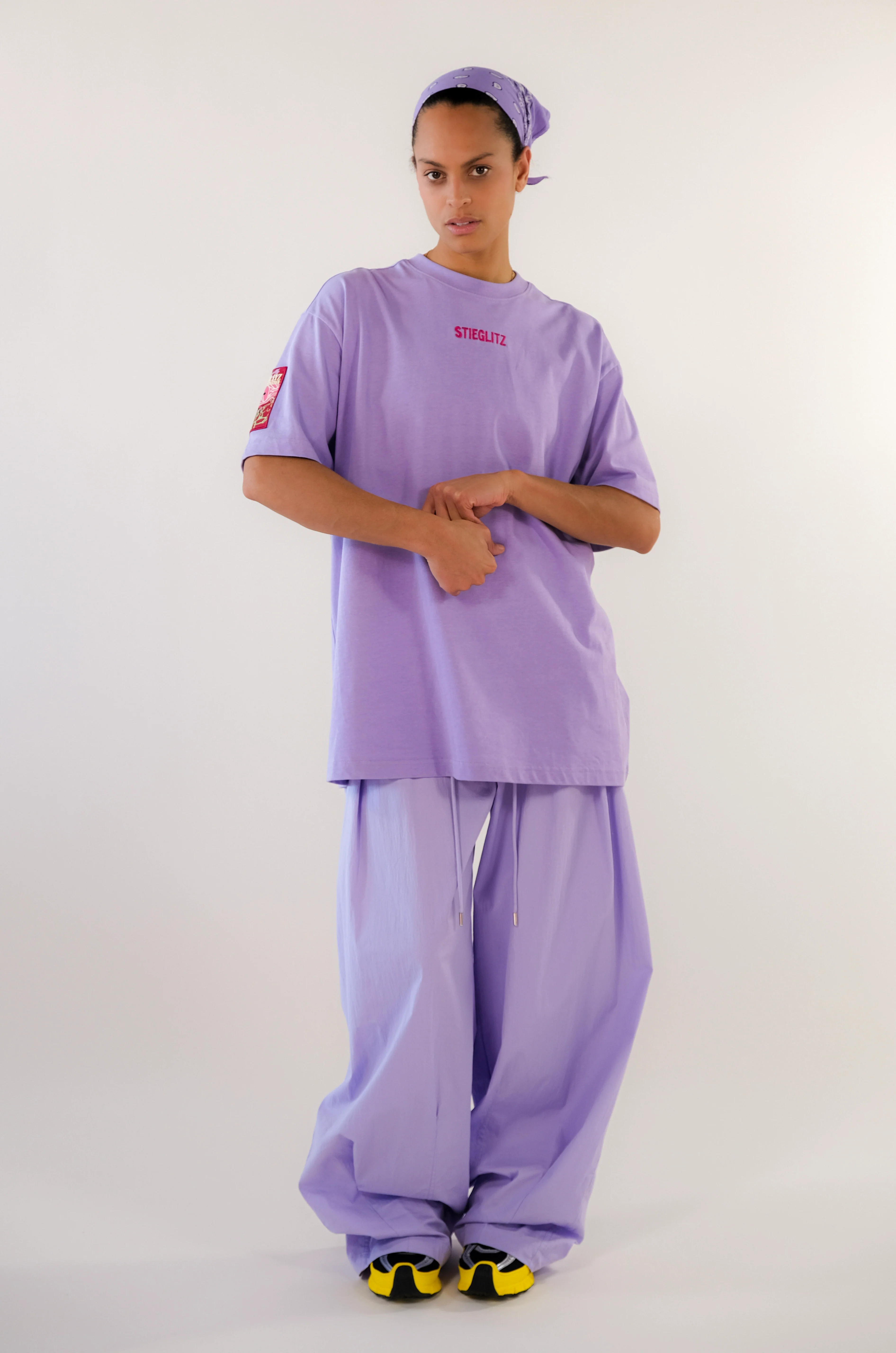 Sadé Oversized T-shirt | Purple - Image 3