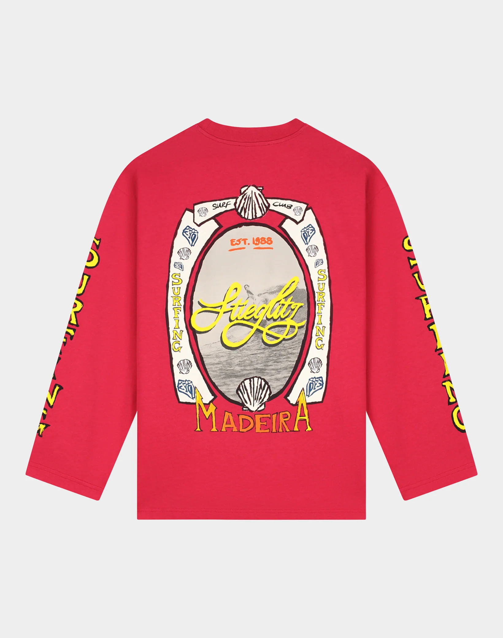 Safira Wide Skate Longsleeve | Red - Image 4