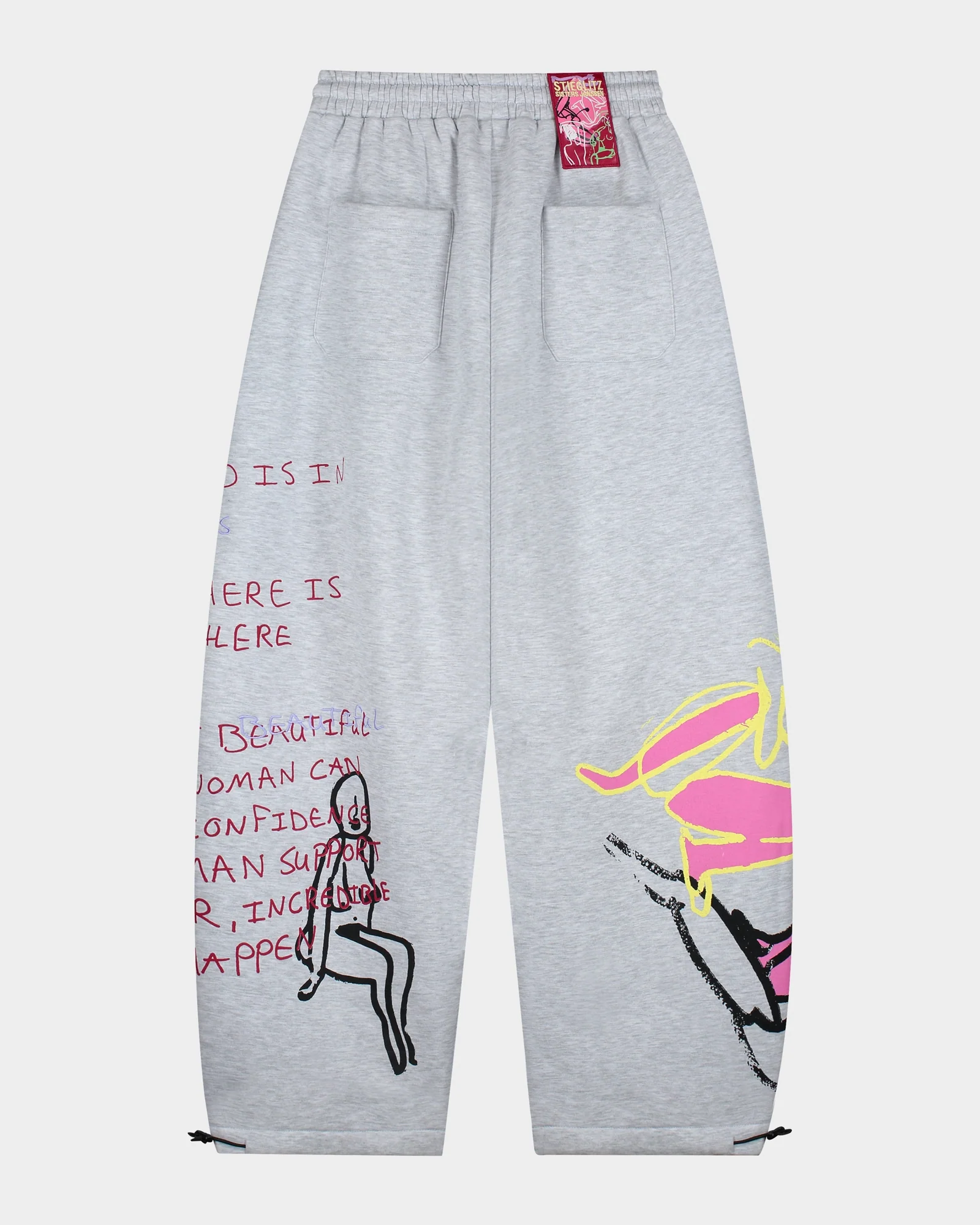 Sisters Balloon Sweatpants | Melange grey - Image 6