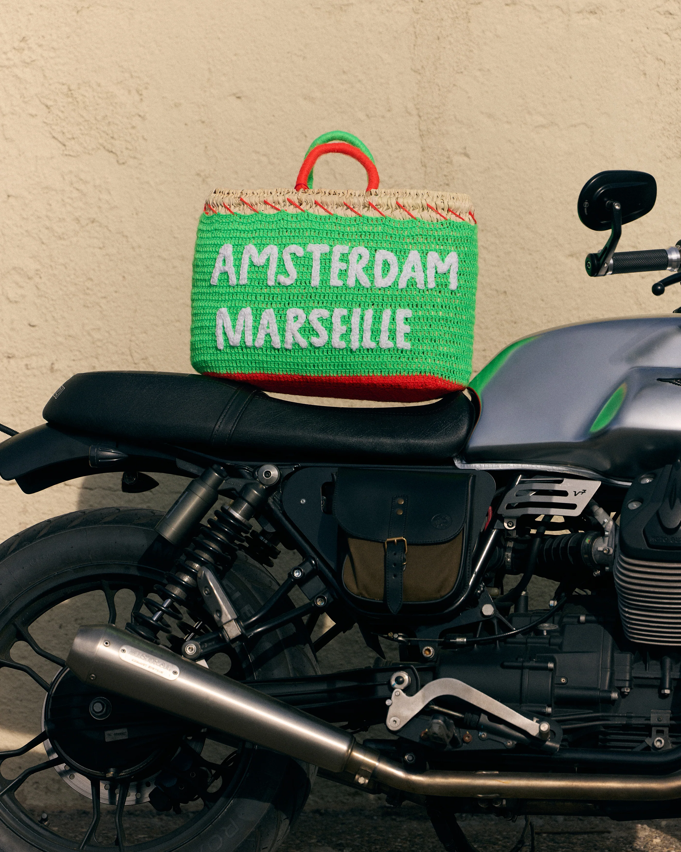 Stieglitz x Kilometre Amsterdam-Paris-Marseille medium bag | Multi - Image 3