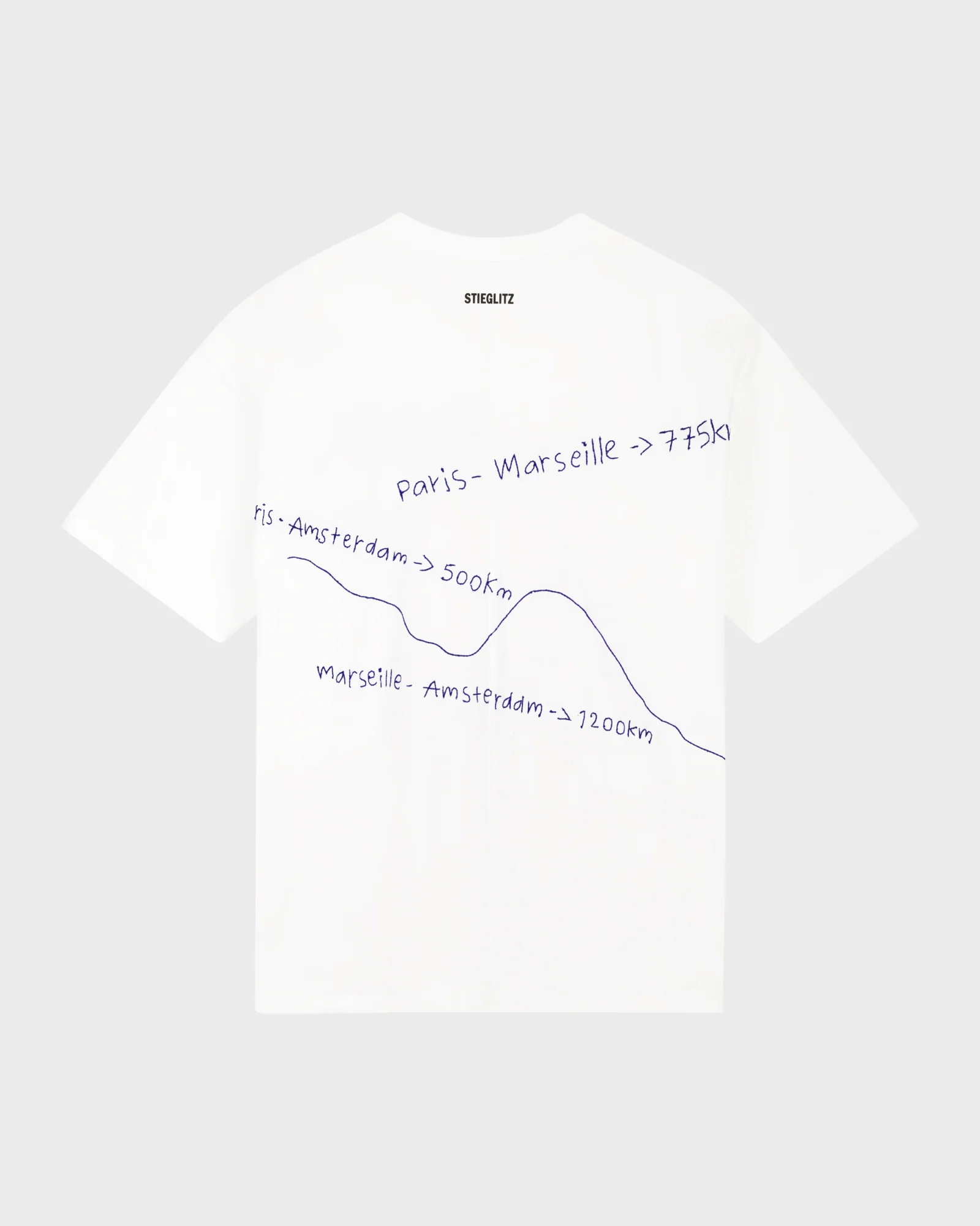 Stieglitz x Kilometre Hotel Stieglitz T-Shirt | White - Image 2