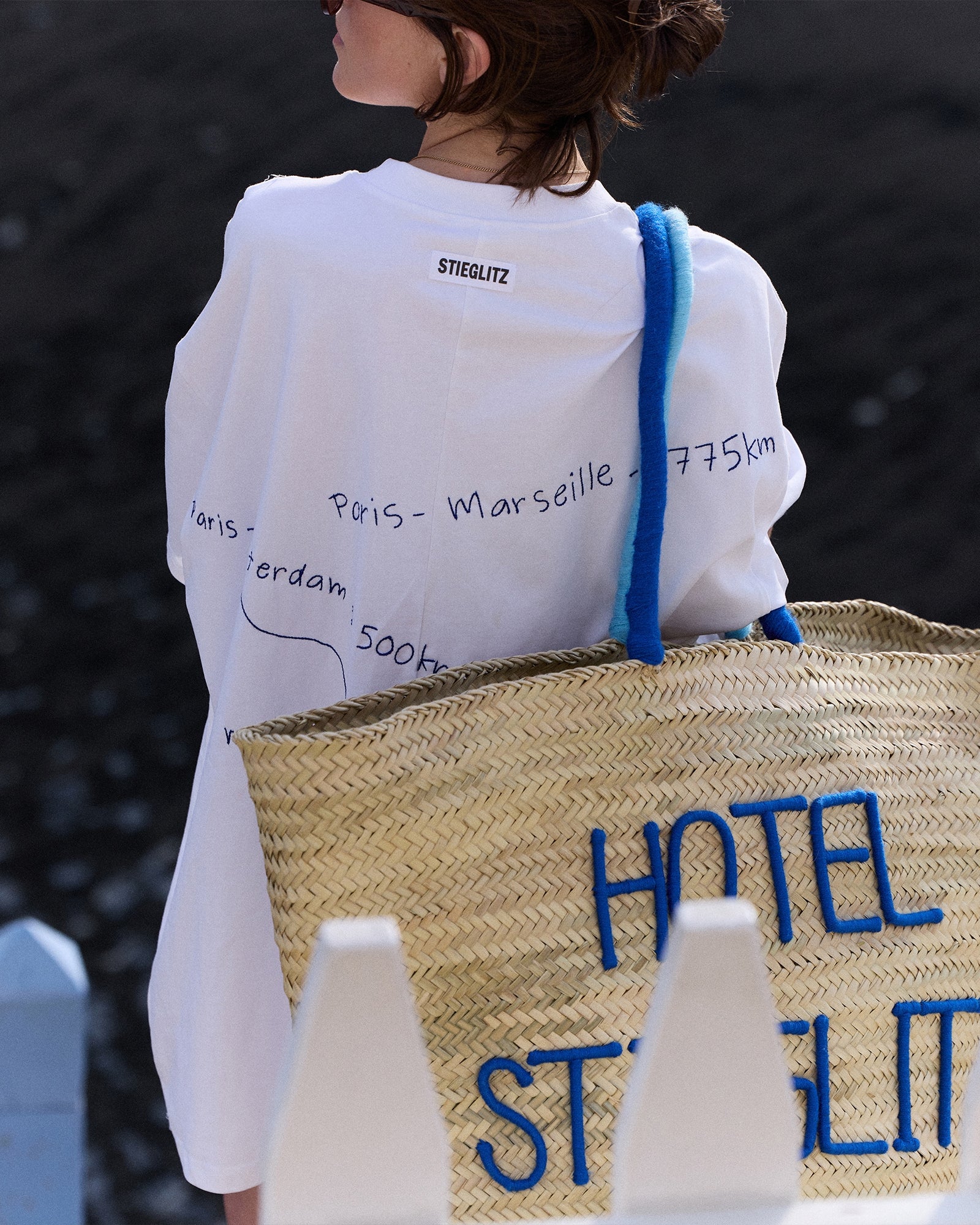 Stieglitz x Kilometre Hotel Stieglitz T-Shirt | White - Image 5