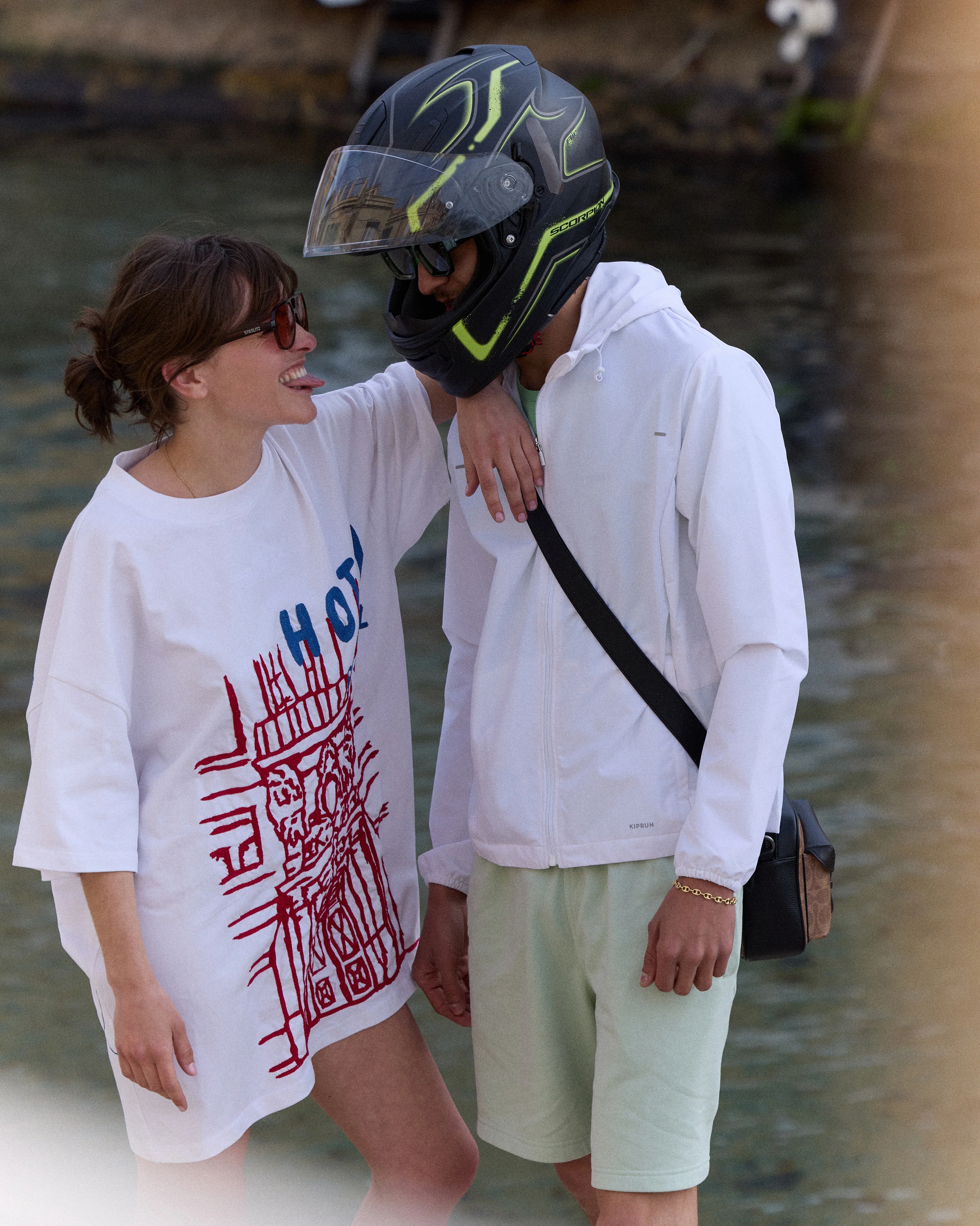 Stieglitz x Kilometre Hotel Stieglitz T-Shirt | White - Image 9