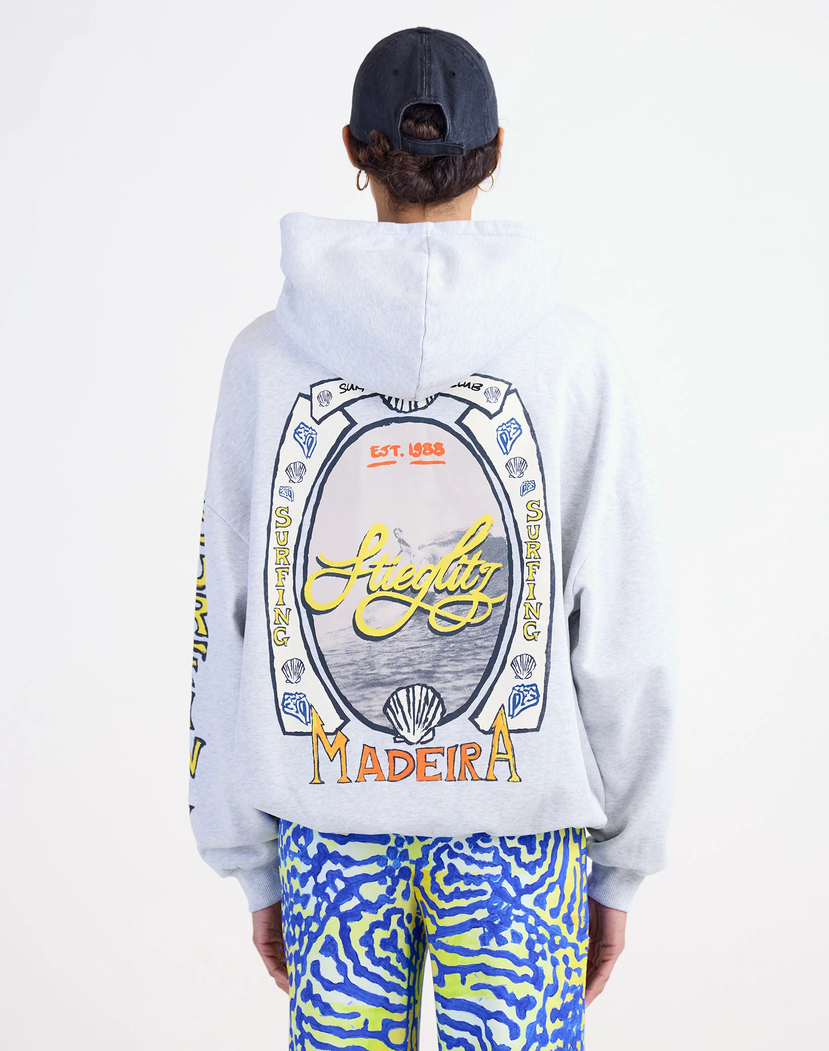 Sumera Oversized Hoodie | Melange grey - Image 5
