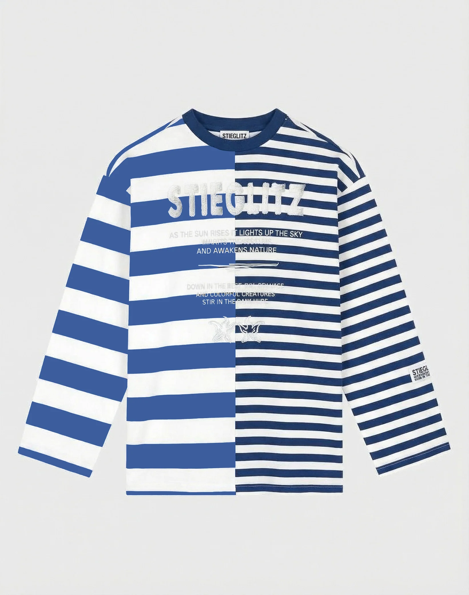 Tacito Wide Skate Longsleeve | Blue - Image 2