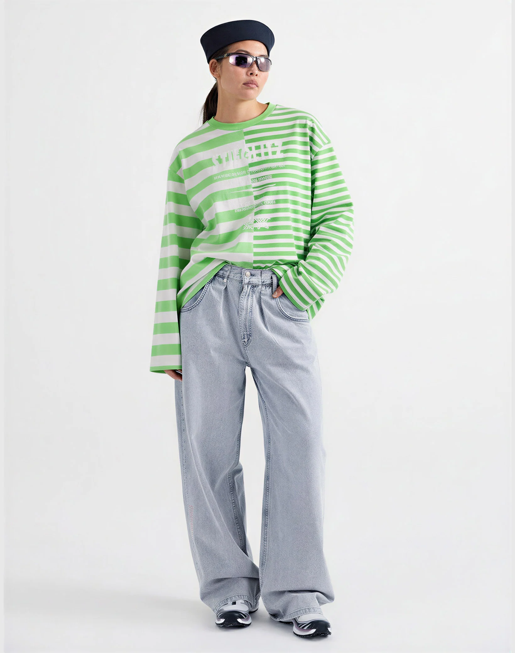 Tacito Wide Skate Longsleeve | Green - Image 4