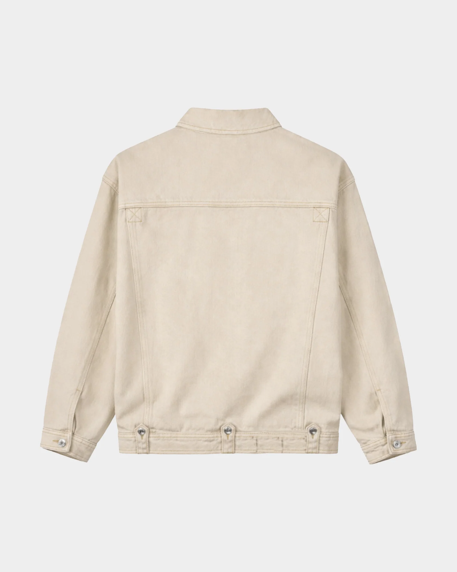 Taigo Denim Jacket | Beige - Image 4