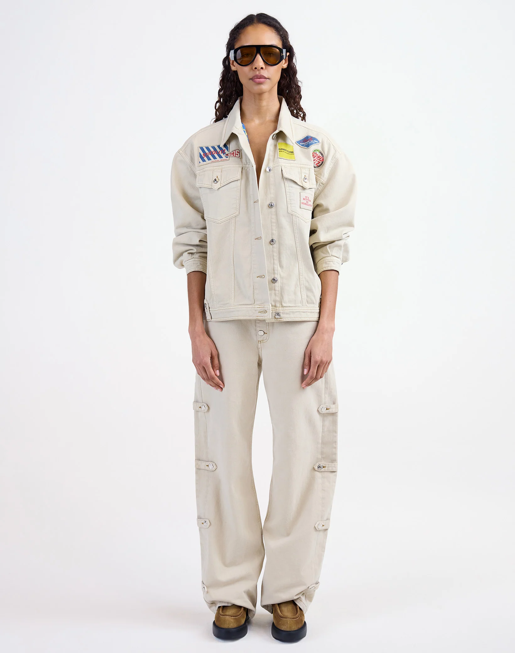 Taigo Jeans | Beige - Image 2