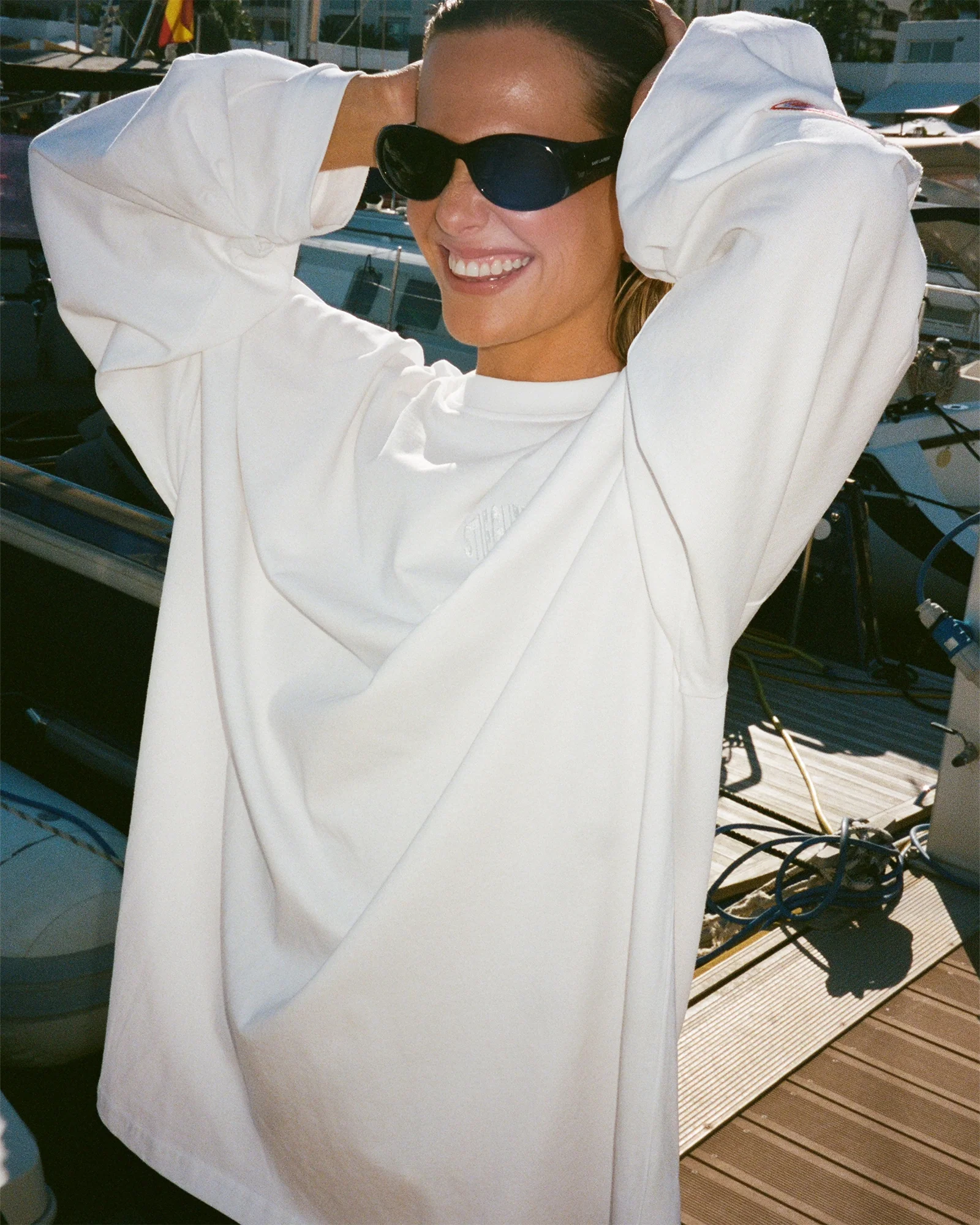 Witse Skate Dress | White - Image 3