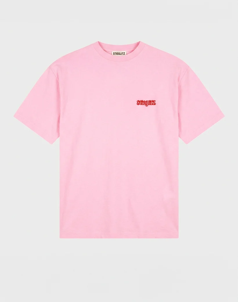World Of Stieg Oversized T-shirt | Pink - Image 3