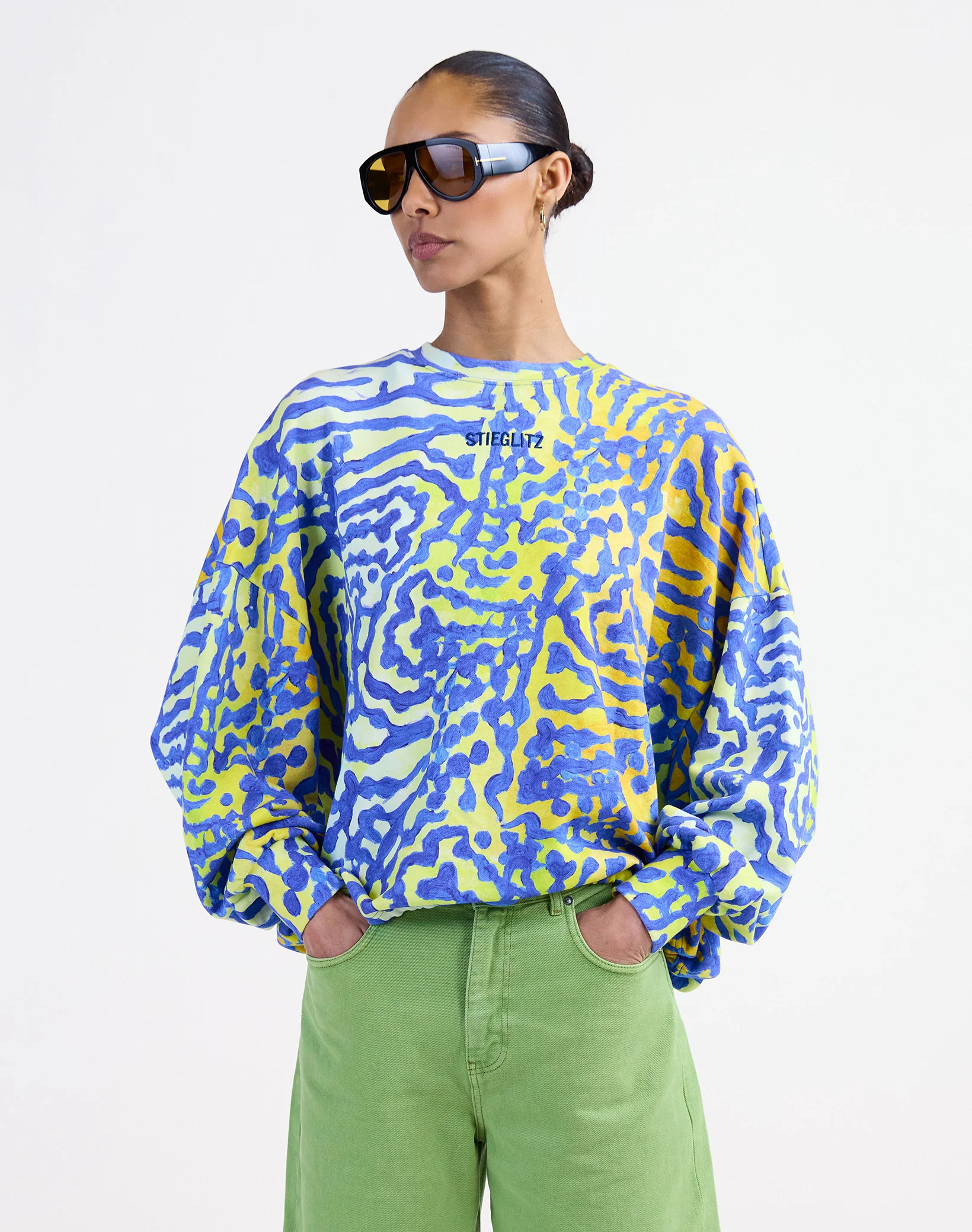 Ziggy Oversized Sweater | Multi - Image 6